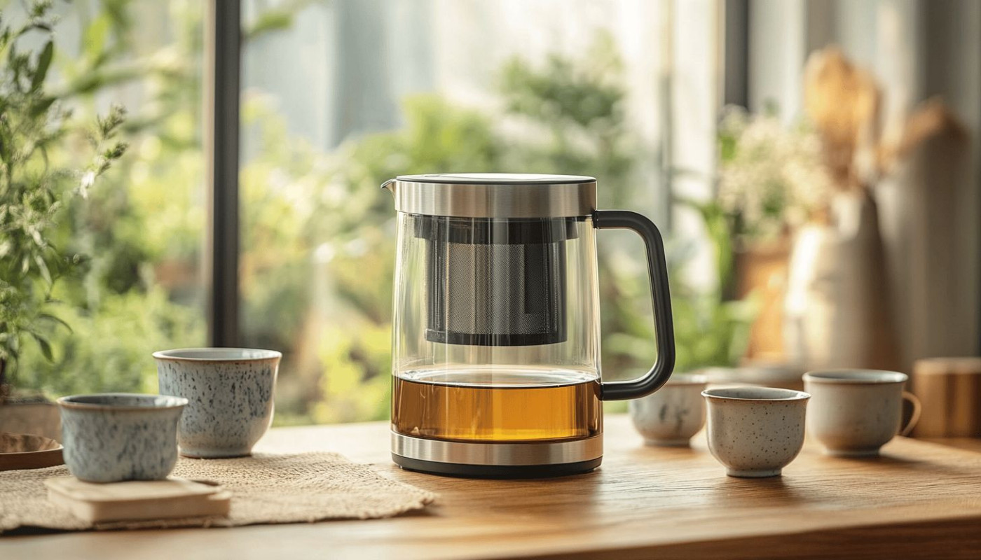 De voordelen van een theepot met ingebouwd filter
