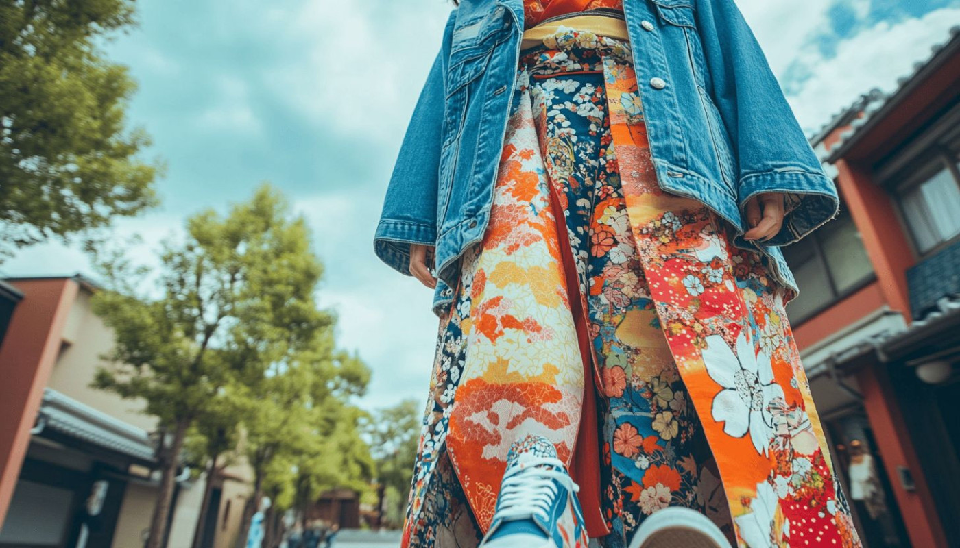 Hoe combineer je moderne en traditionele stijlen met een kimono?