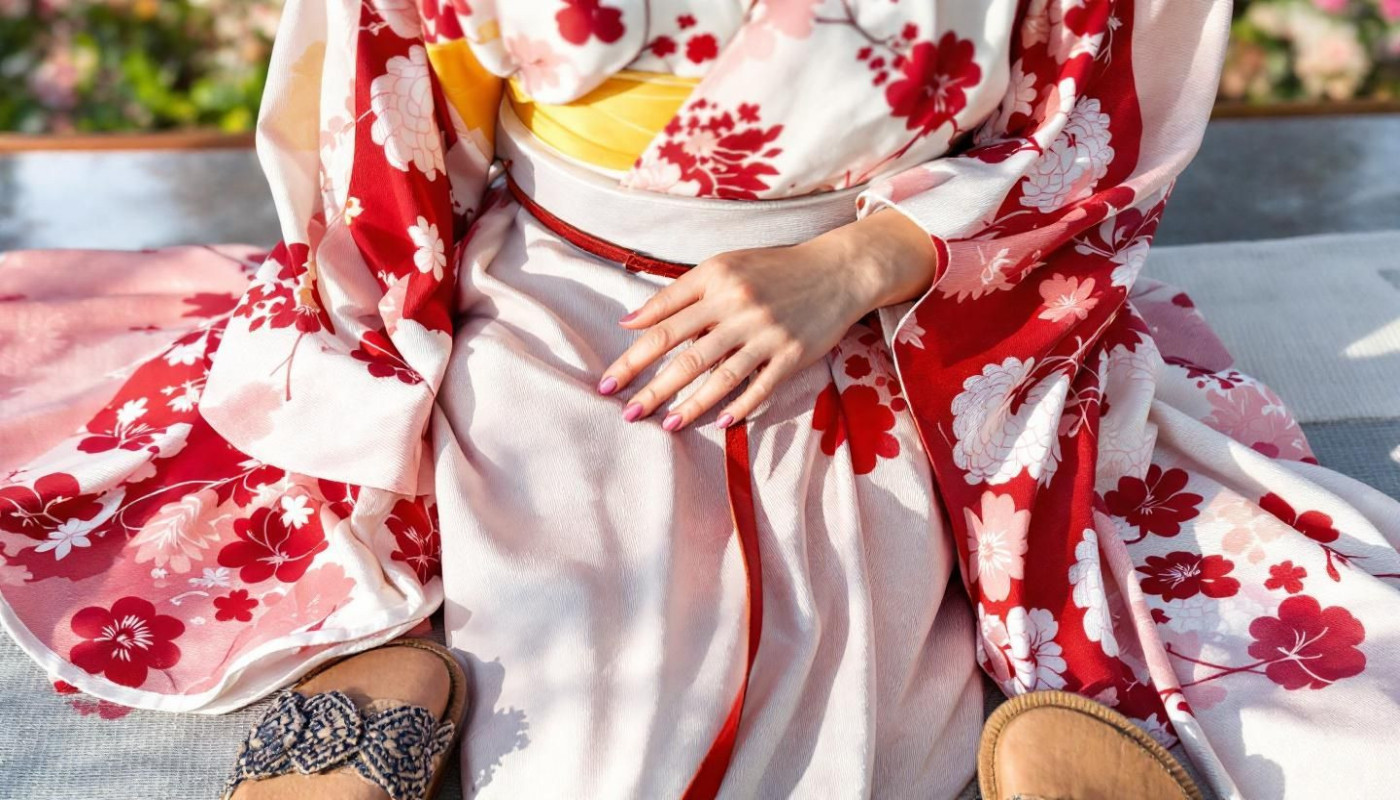 Hoe de juiste accessoires een kimono compleet maken?